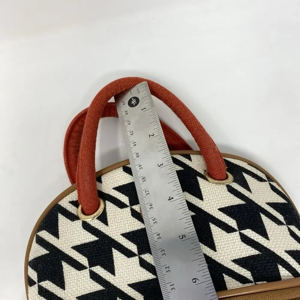 Spartina 449 Small Satchel Bag/Travel/Cosmetic Case Daufuski Island Linen